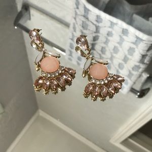 Pink Statement Earrings